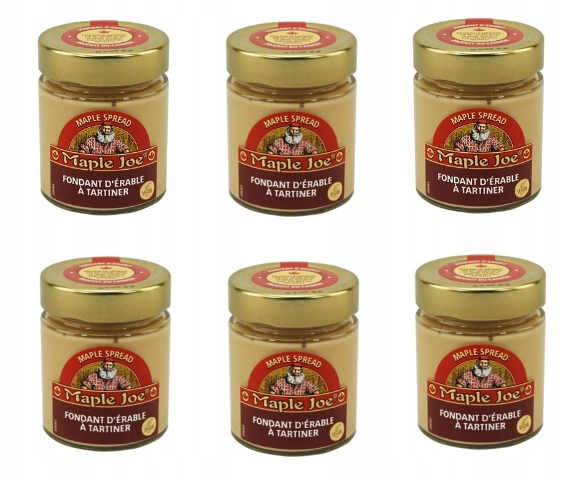 6x 200g Maple Joe krem klonowy Karton