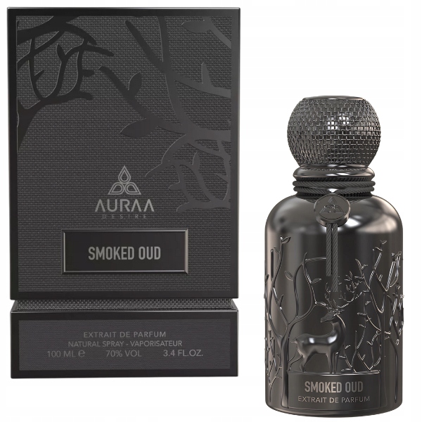 Auraa Desire Smoked Oud Extrait De Parfum parfém pánský dřevitý kadidlový
