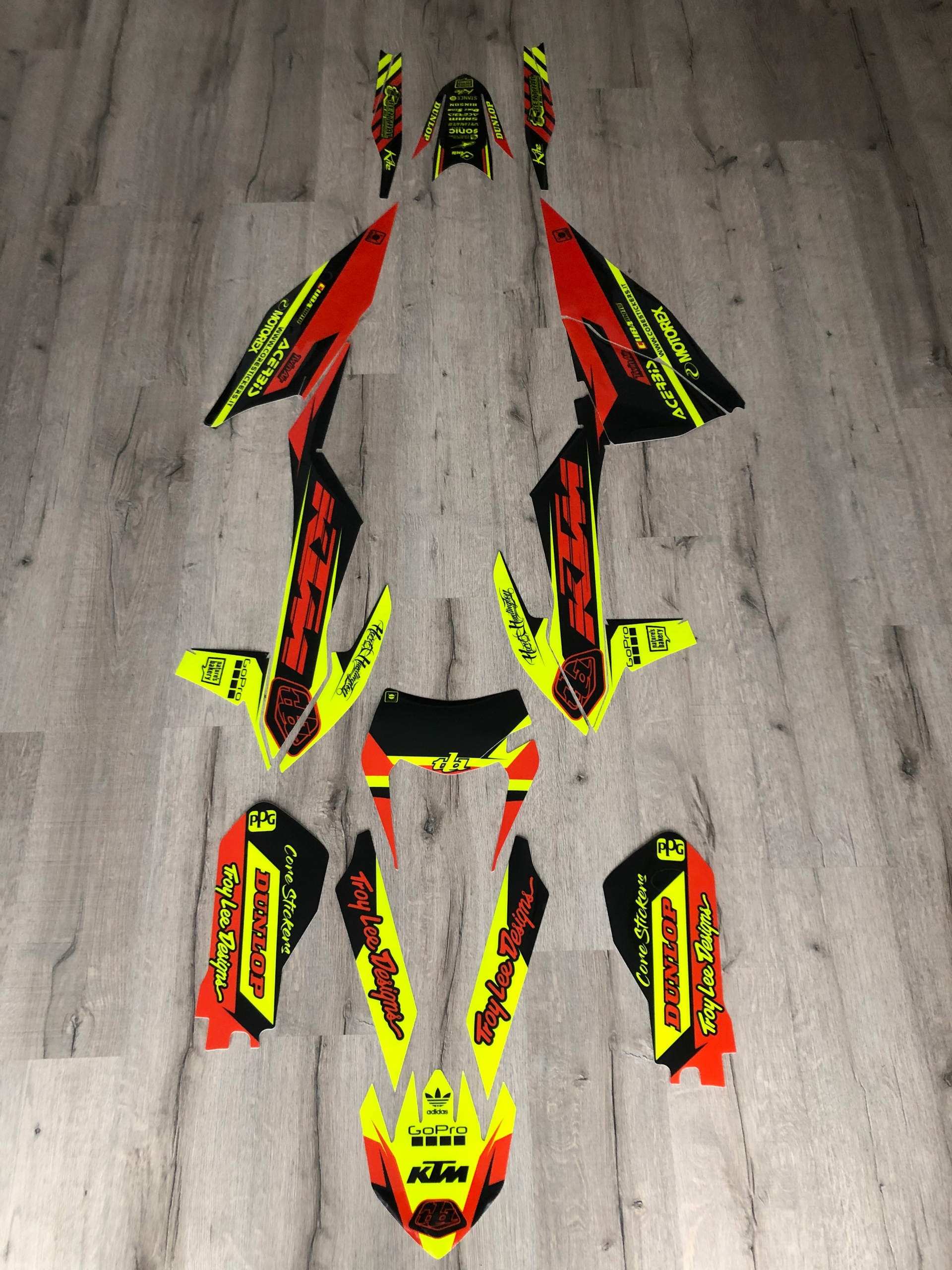 Ktm Exc Exc-f 20-23 dyha Fluo Core, Cubamoto