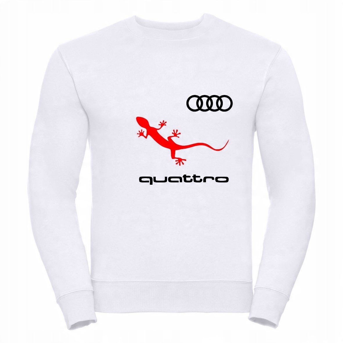 

Bluza męska przez głowę Audi Quattro Gekon