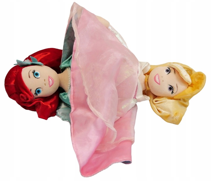 DISNEY_2w1 AURORA ARIELKA _dł 35cm