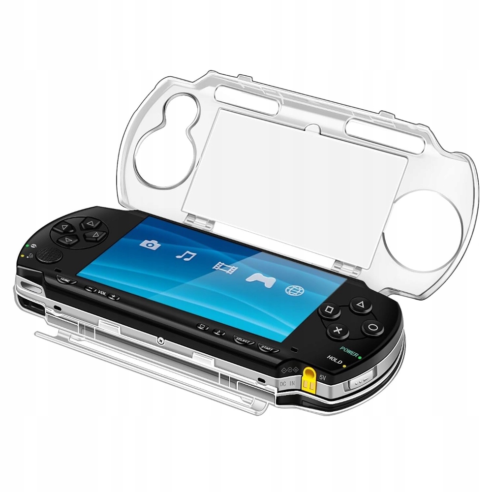 IRIS Crystal Case etui pancerz nakładka ochronna na konsolę PSP Fat 1000