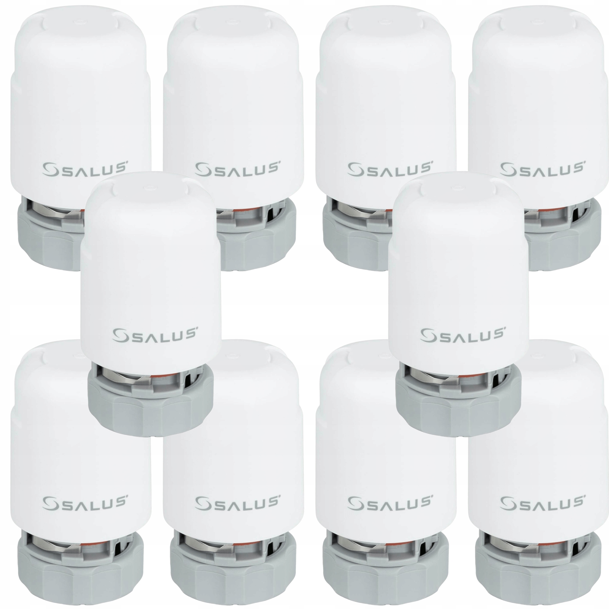 Termoelektrický Pohon, Hlavica Pre Rozdeľovač T30NC Salus, Sada 10 Kusov