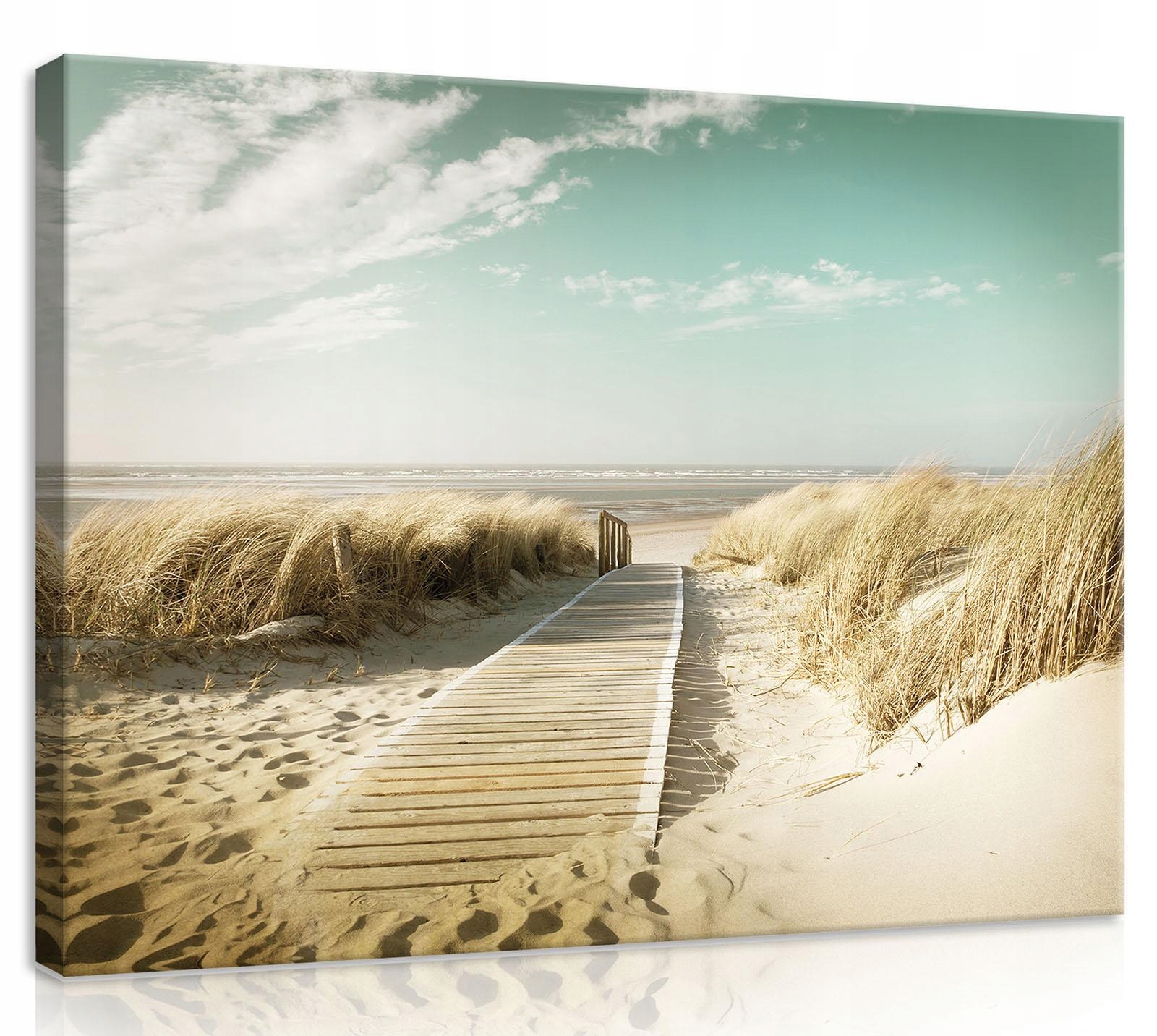 Obraz Na Plátně Canvas 120x80 Pláž Moře Duny