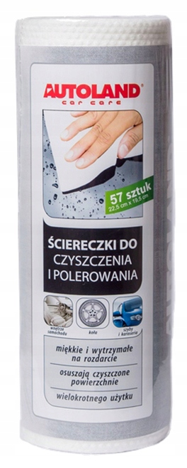 DO CZYSZCZENIA POLEROWANIA 57SZT X6H55 AUTOLAND ŚC