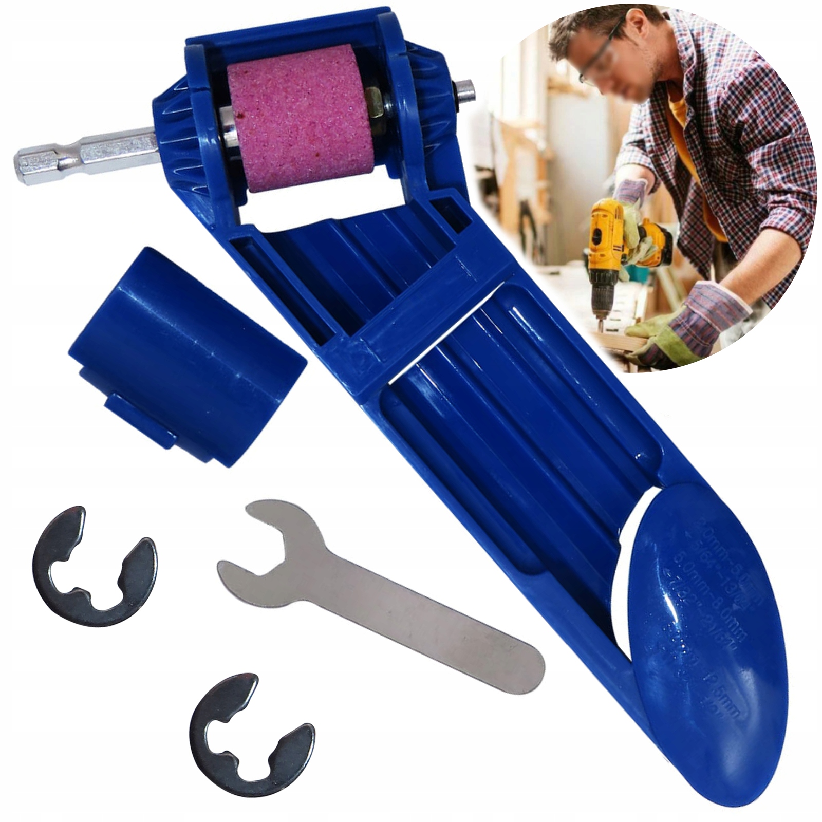 OSTRZAŁKA DO WIERTEŁ PRZENOŚNA WKRĘTARKI WIERTARKI