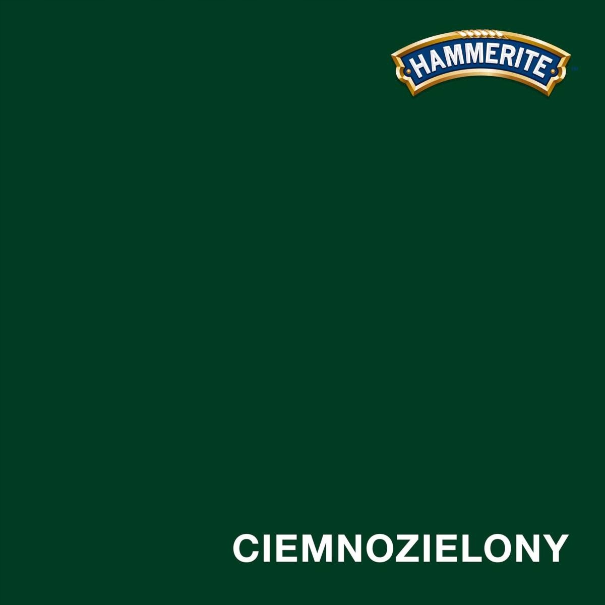 HAMMERITE Farba na rdzę 2,5L ZIELONY PÓŁMAT Kod producenta Ral 6005
