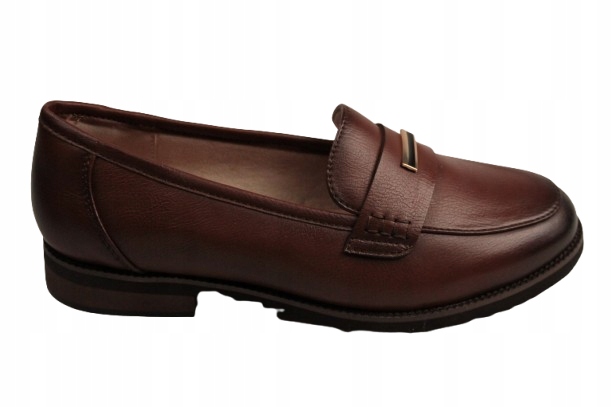 Cambell Dámské mokasíny 26-19381BR vel.36 Kůže Hnědá