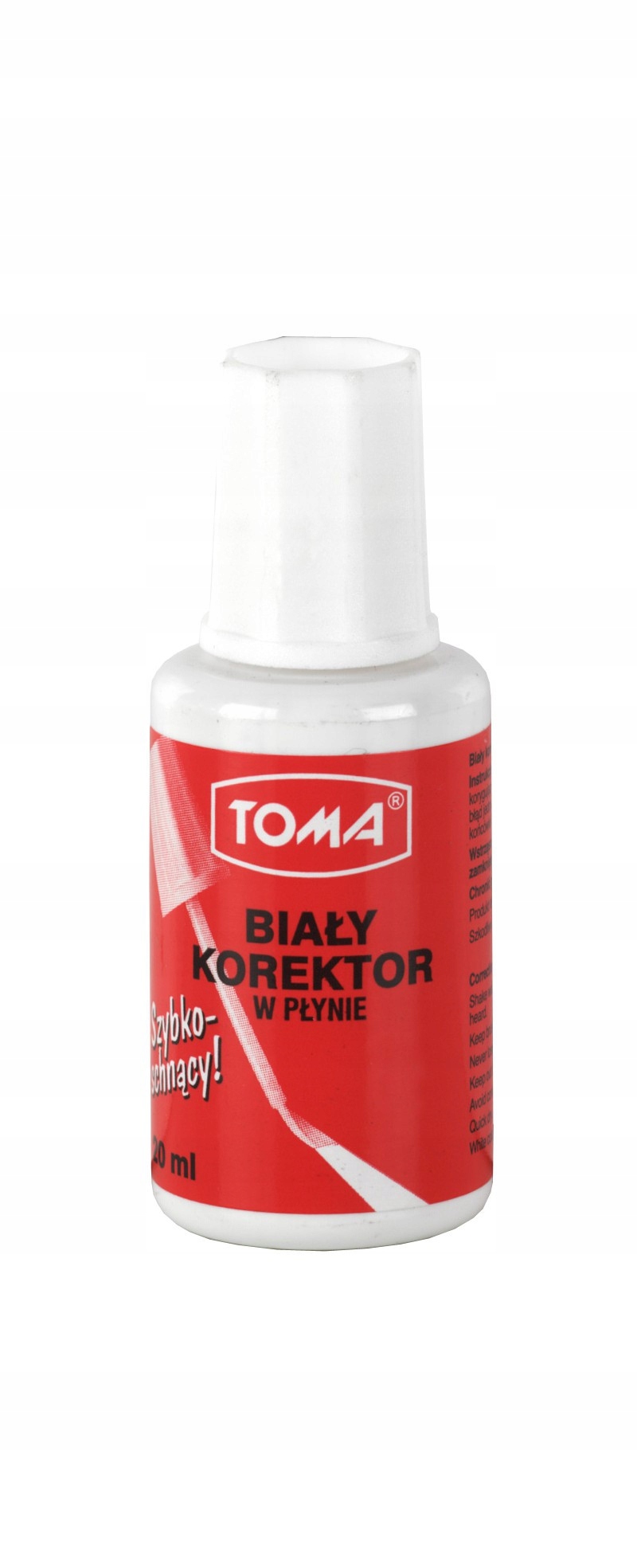 

Korektor Toma w Tubce Płynny z Pędzelkiem Wydajny!
