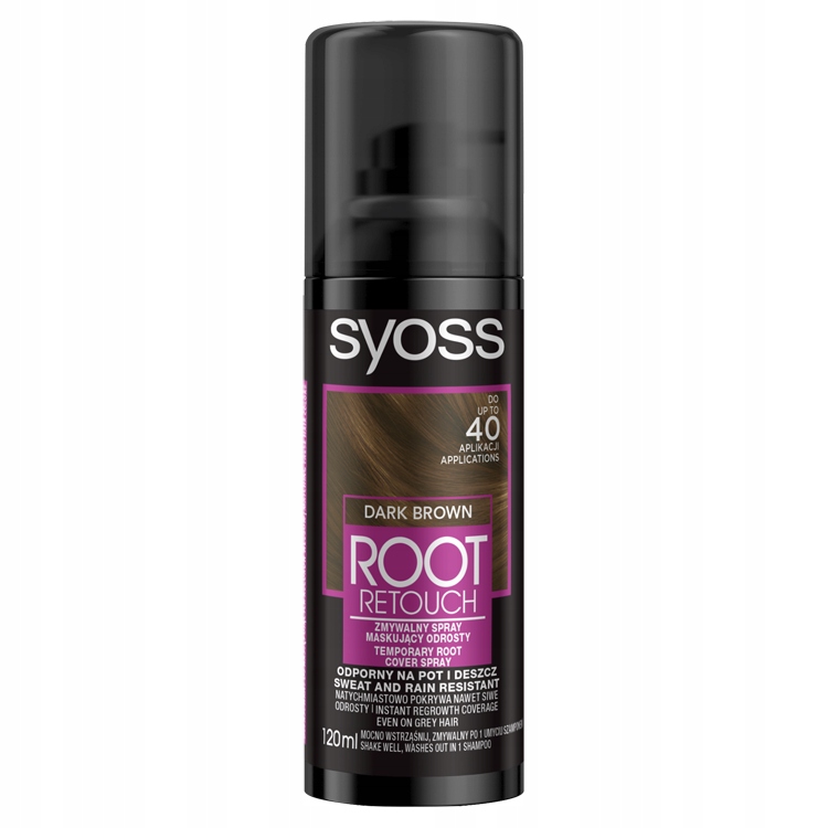 

Syoss Root Retoucher spray na odrosty Ciemny Brąz