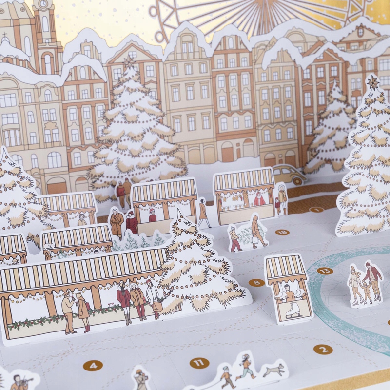 Адвент-календарь Accentra Winter Magic, 24 средства для ванны и ухода за телом — фото 6