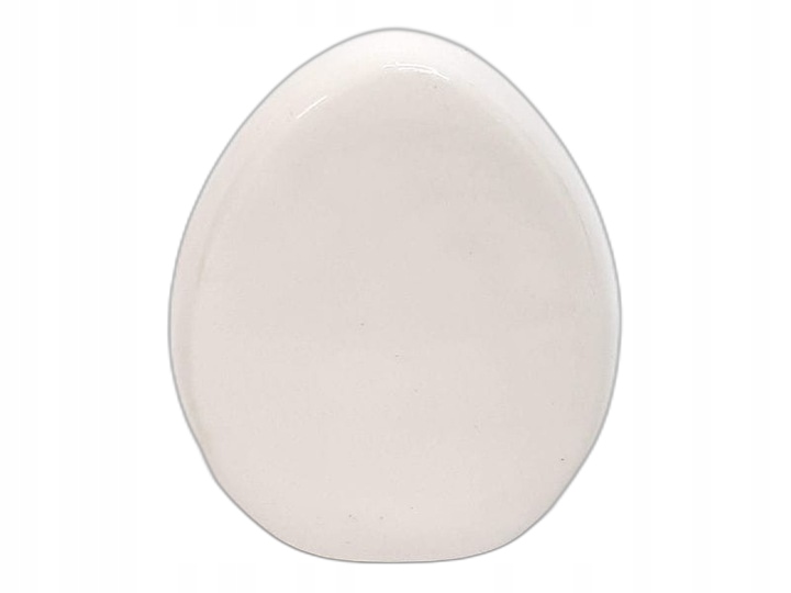 

Ceramiczne jajko 17 cm figurka Wielkanocna biała