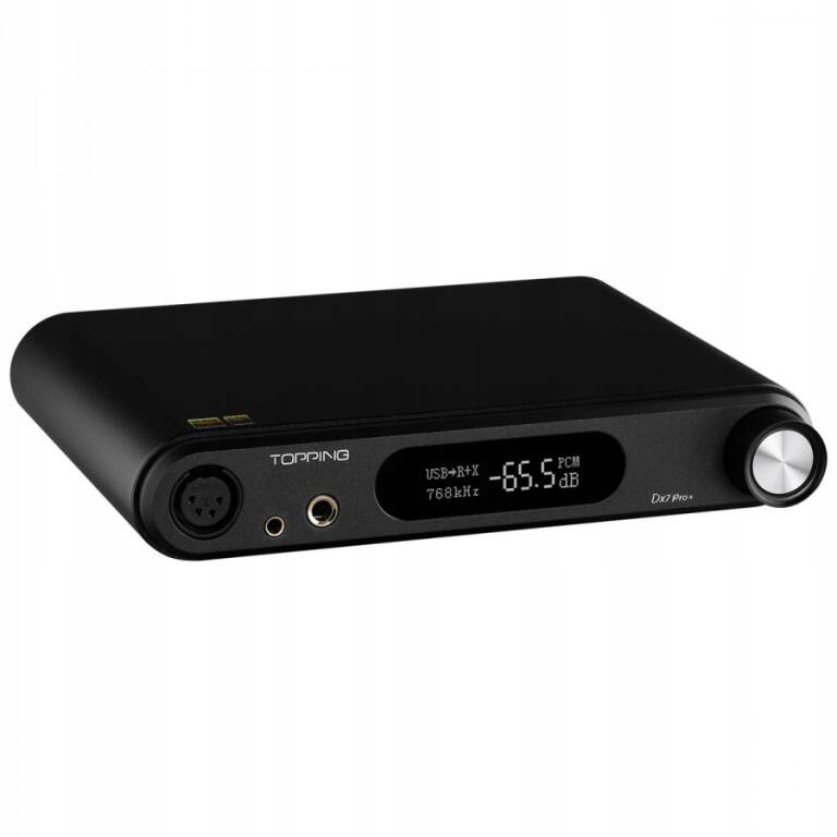 TOPPING DX7 PRO+ (2022) Czarny Przetwornik DAC
