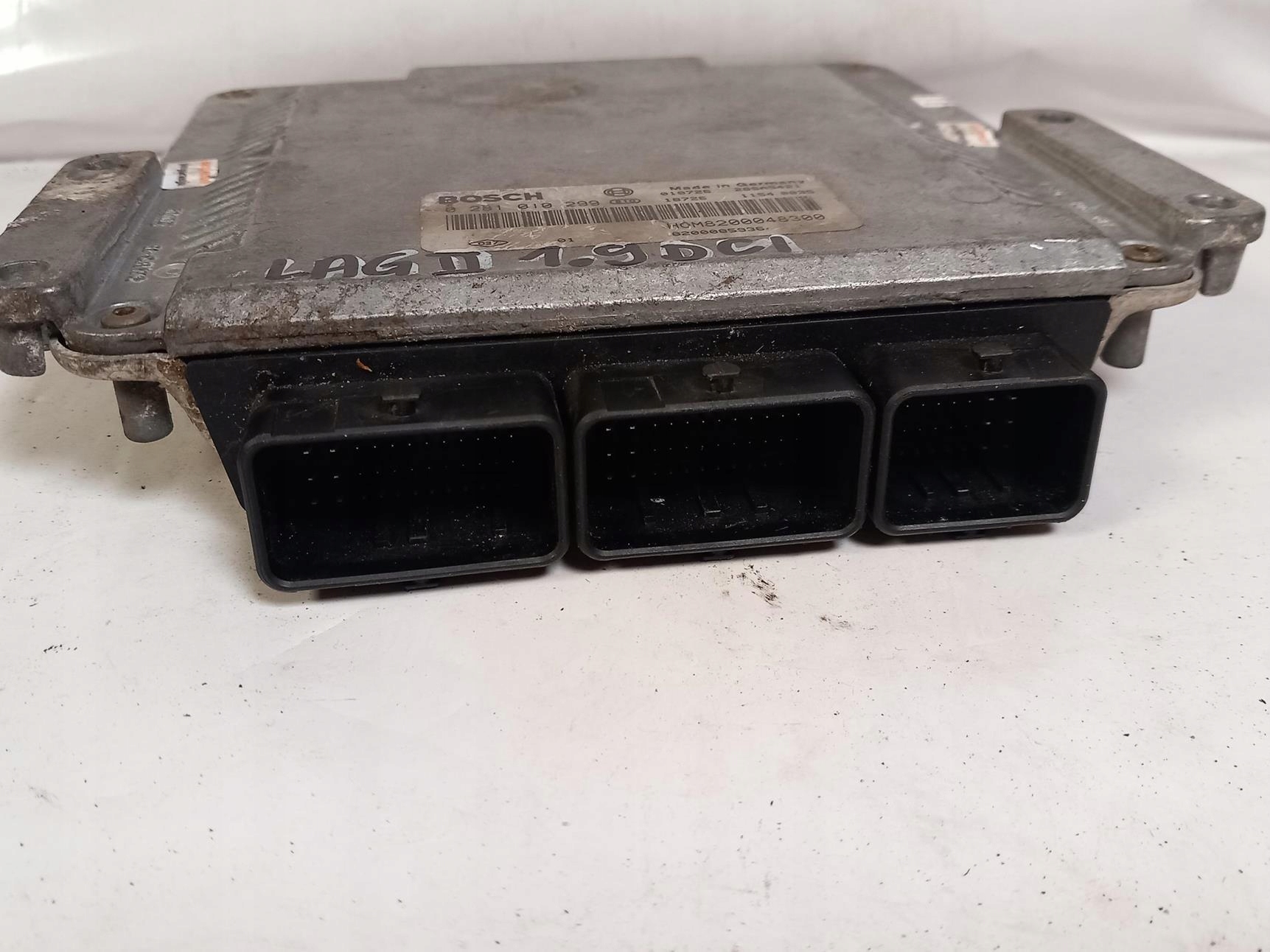 control unit computer of the engine RENAULT LAGUNA II 1.9 DCI 120KM 8200048300