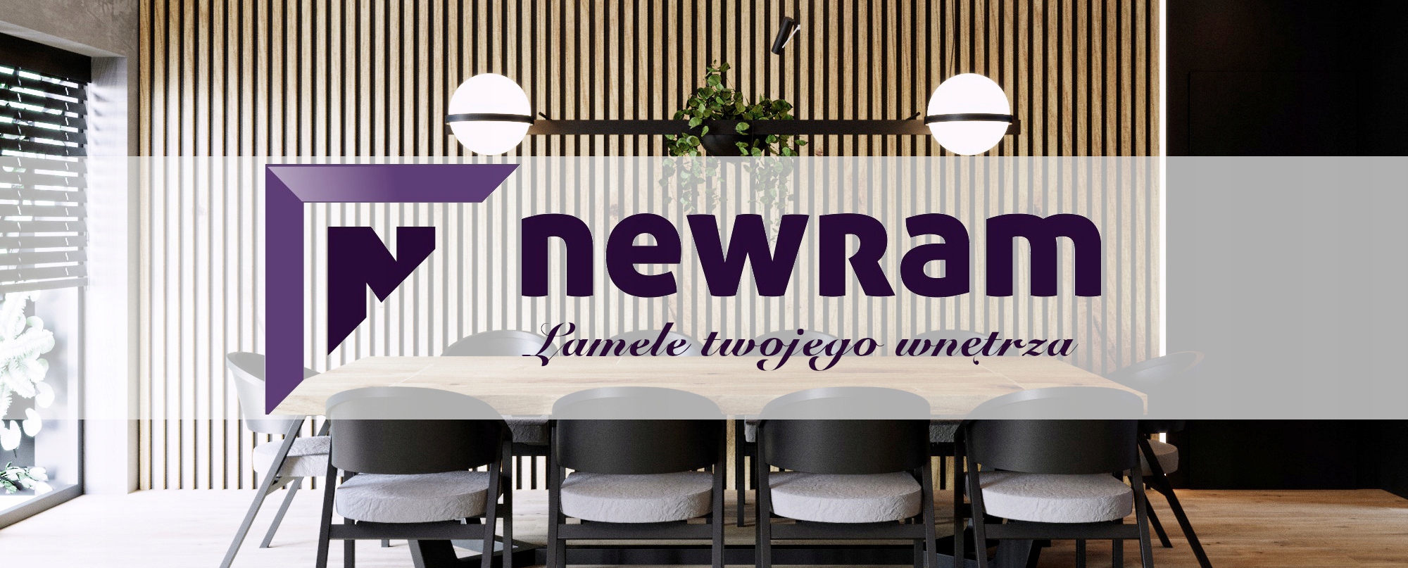 Panel lamel ścienny początkowy WIDE Kaszmir Wykończenie półmatowe