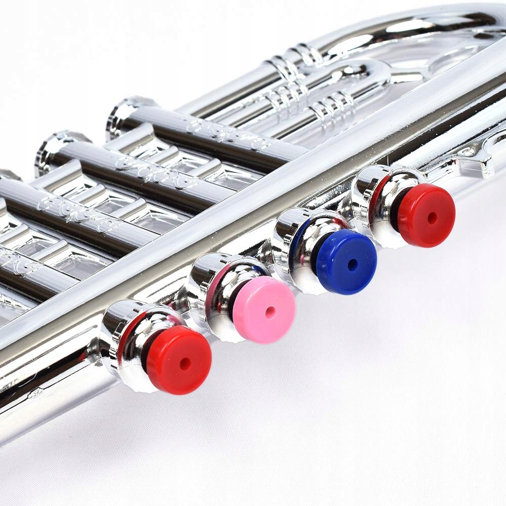 Bontempi 32 3831 trąbka z 4 kolorowymi zaworami/nu Baterie nie wymaga