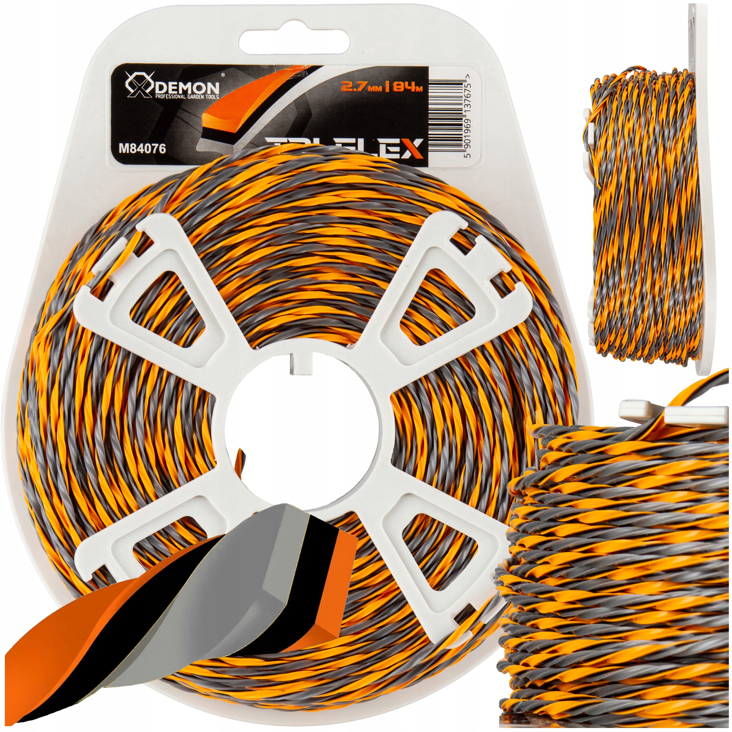 ŻYŁKA KOSY PODKASZARKI KOSIARKI ULTRA TWIST 84m Tri-Flex PRO CARBON