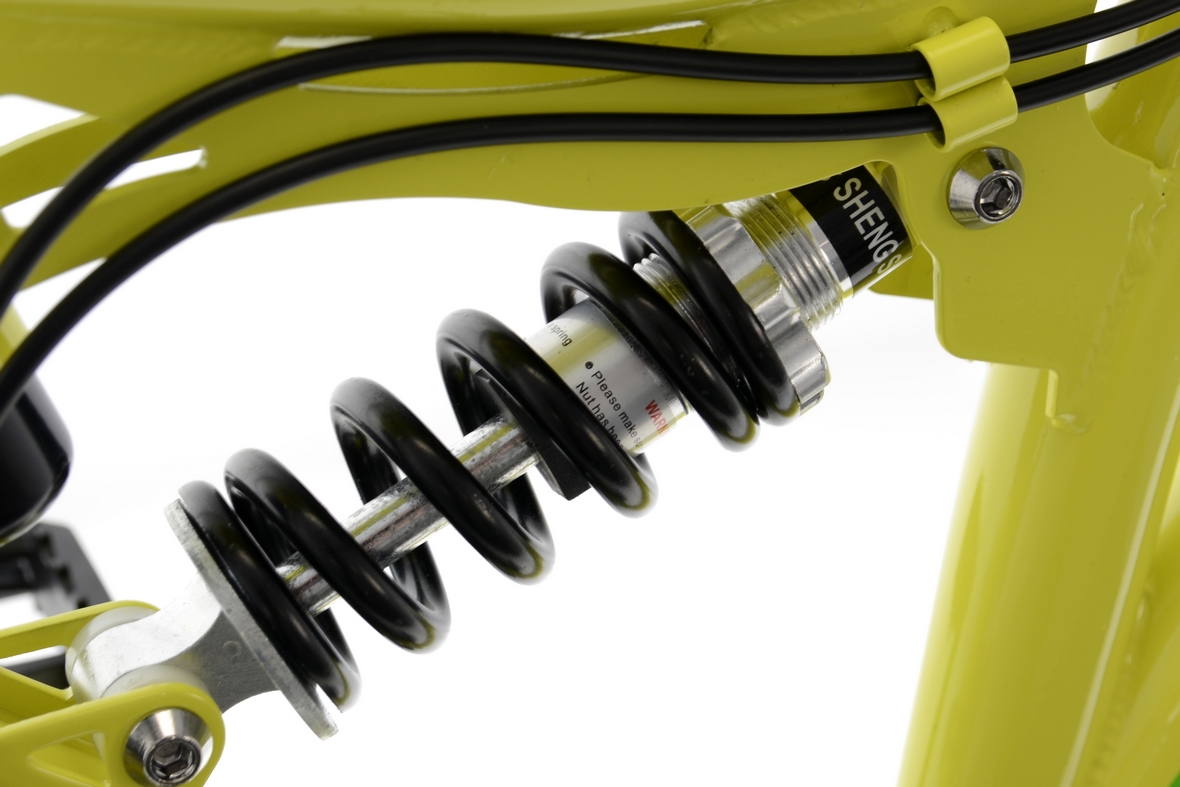 Rower Kands 24 SNIPER MTB żółty połysk 15' r22 Waga 17 kg