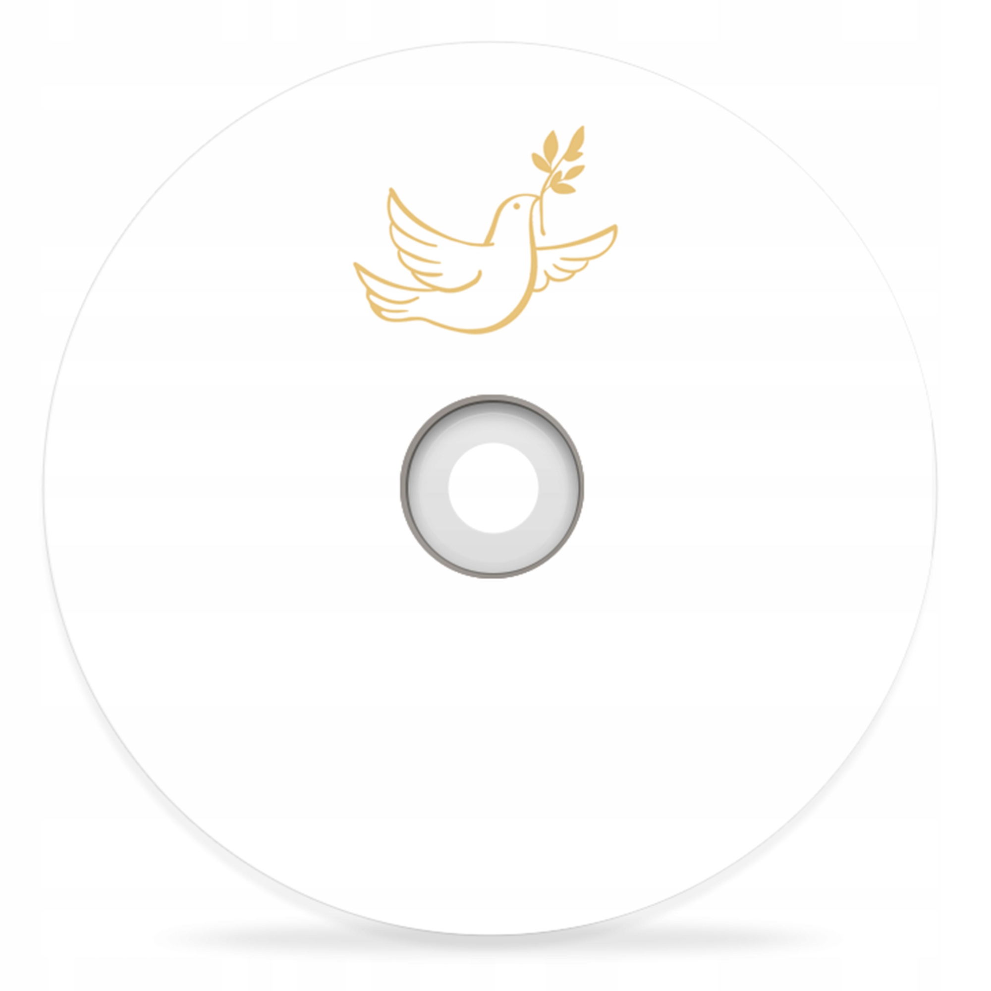 Płyta DVD z nadrukiem komunijnym GOŁĄBEK Komunia Święta