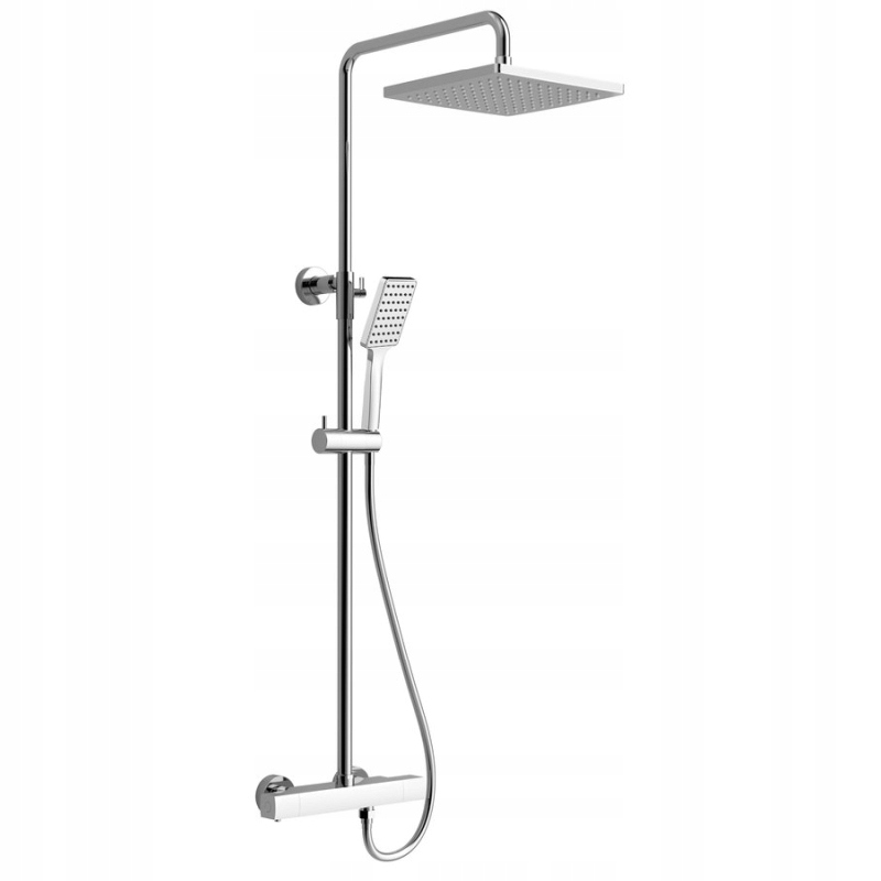 Sapho Dark sprchový set s termostatickou batériou, chróm KJ139