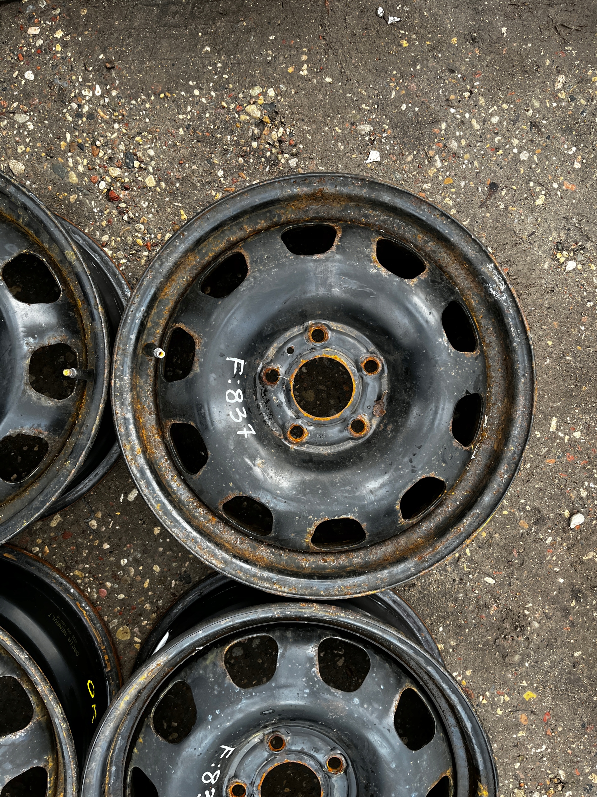 FELGI STALOWE 6,5X16 5X114,3 ET50 DACIA DUSTER RENAULT CZUJNIKI Producent felg Dacia OE