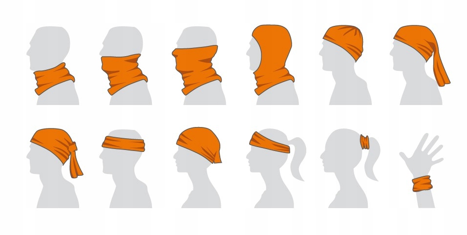 KOMIN TURYSTYCZNY ELASTYCZNA DZIANINA Brubeck -S/M Kolekcja Brubeck akcesoria