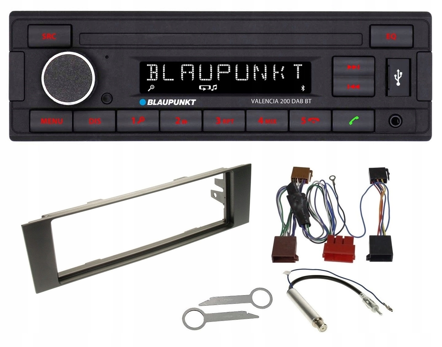 Blaupunkt Valencia 200 Dab Bt Rádio Audi A3 8P
