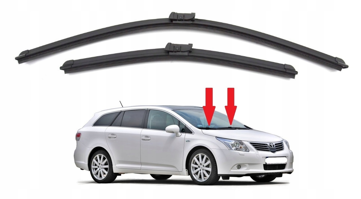 Toyota Avensis T27 (2008-) Wycieraczki Good Rain Na Przód