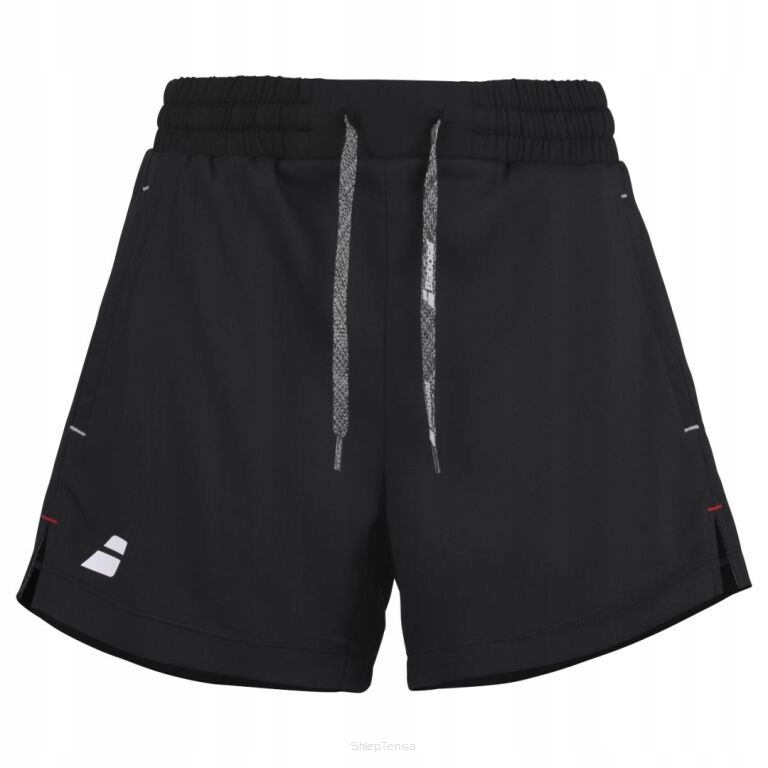 Spodenki tenisowe damskie Babolat Exercise Short czarne Xs