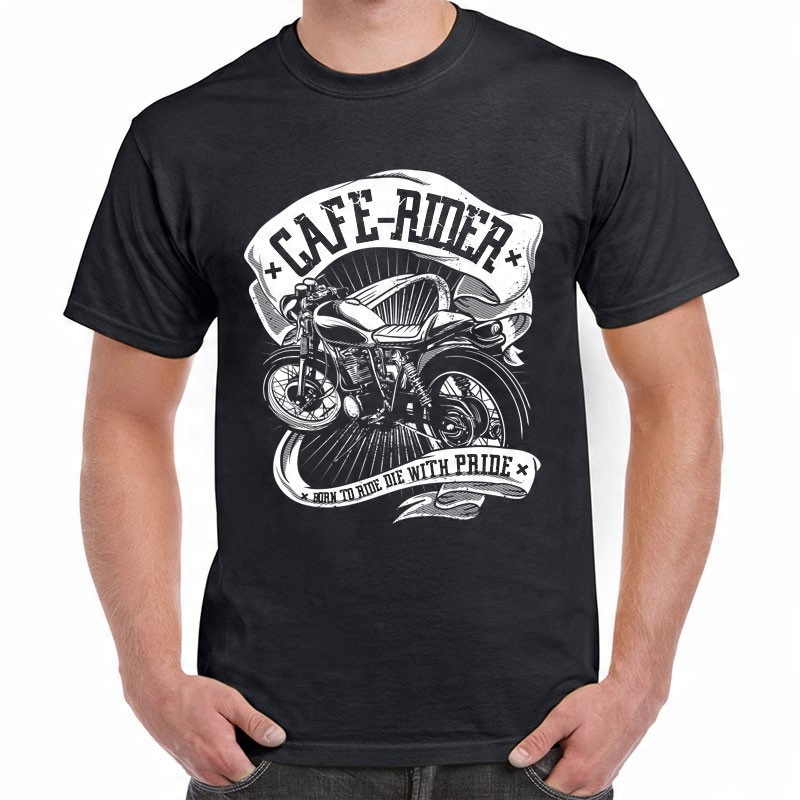 

Koszulka Męska Cafe Rider Cafe Racer XL