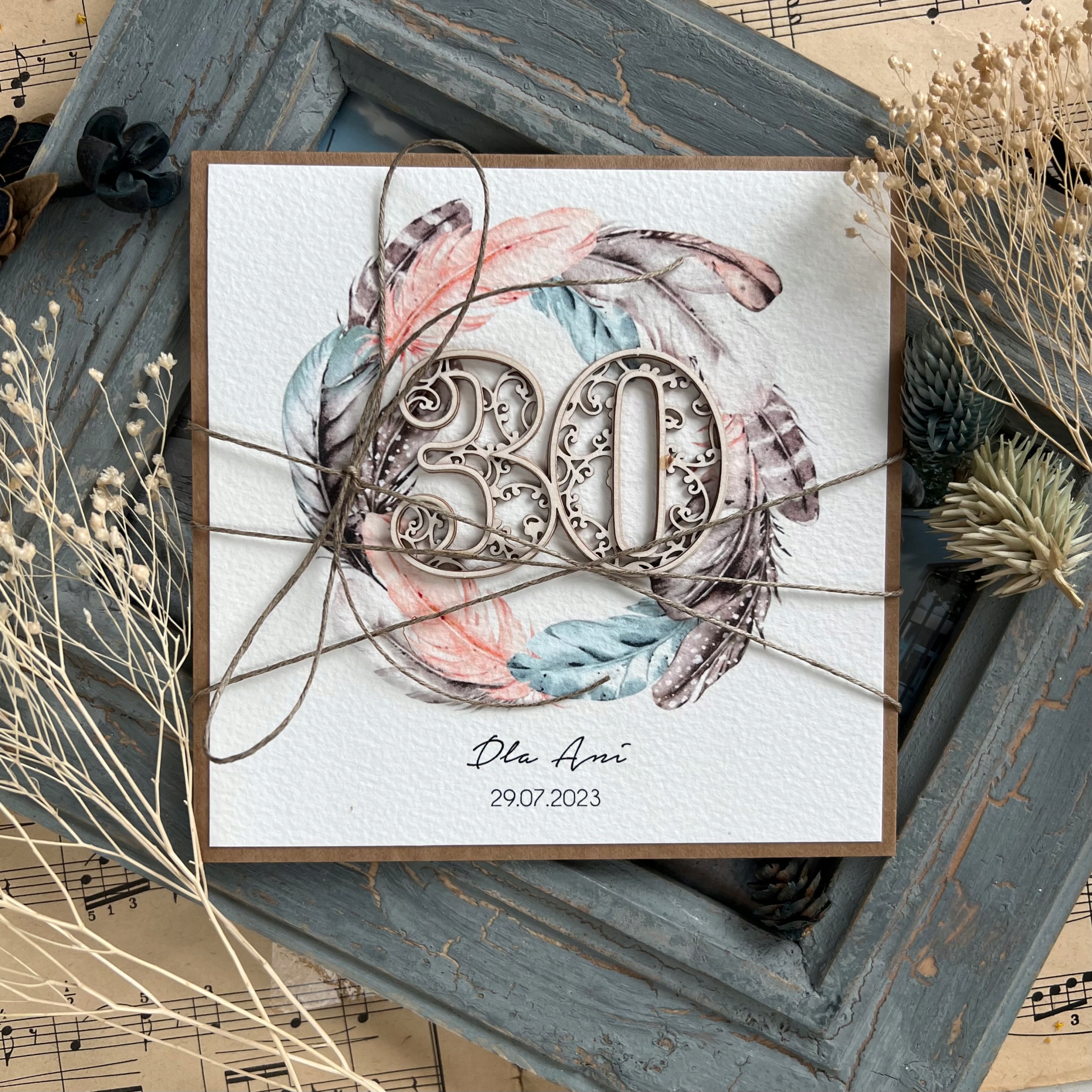 Pohlednice, dárek k třicítce, 30. narozeninám