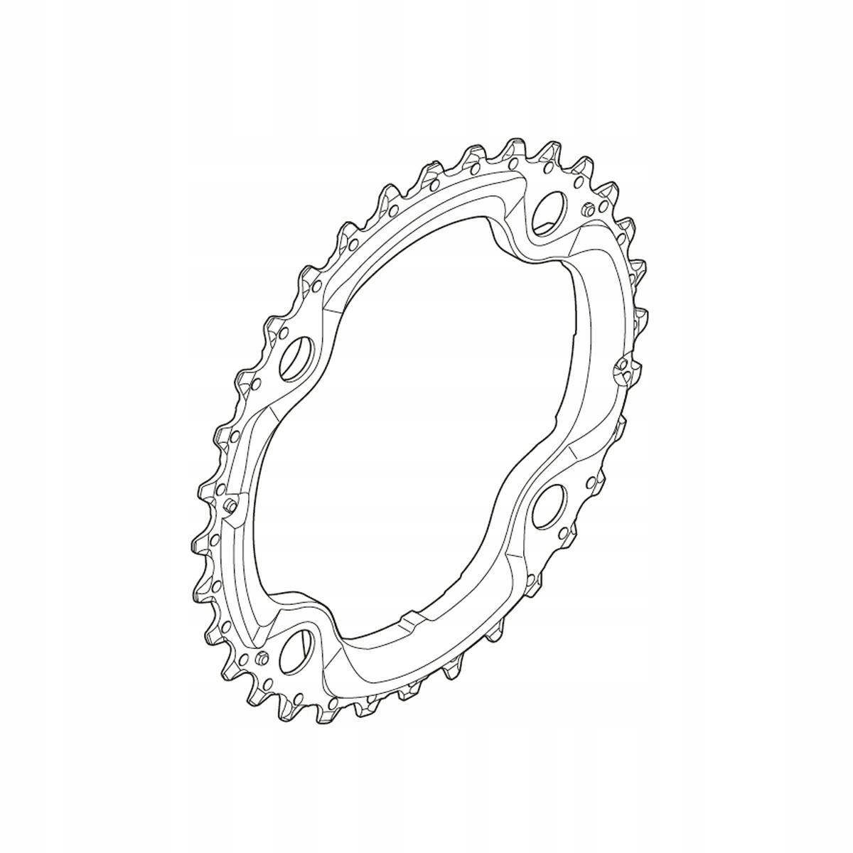 

Tarcza do korby Shimano Deore FC-T521 32T Ae