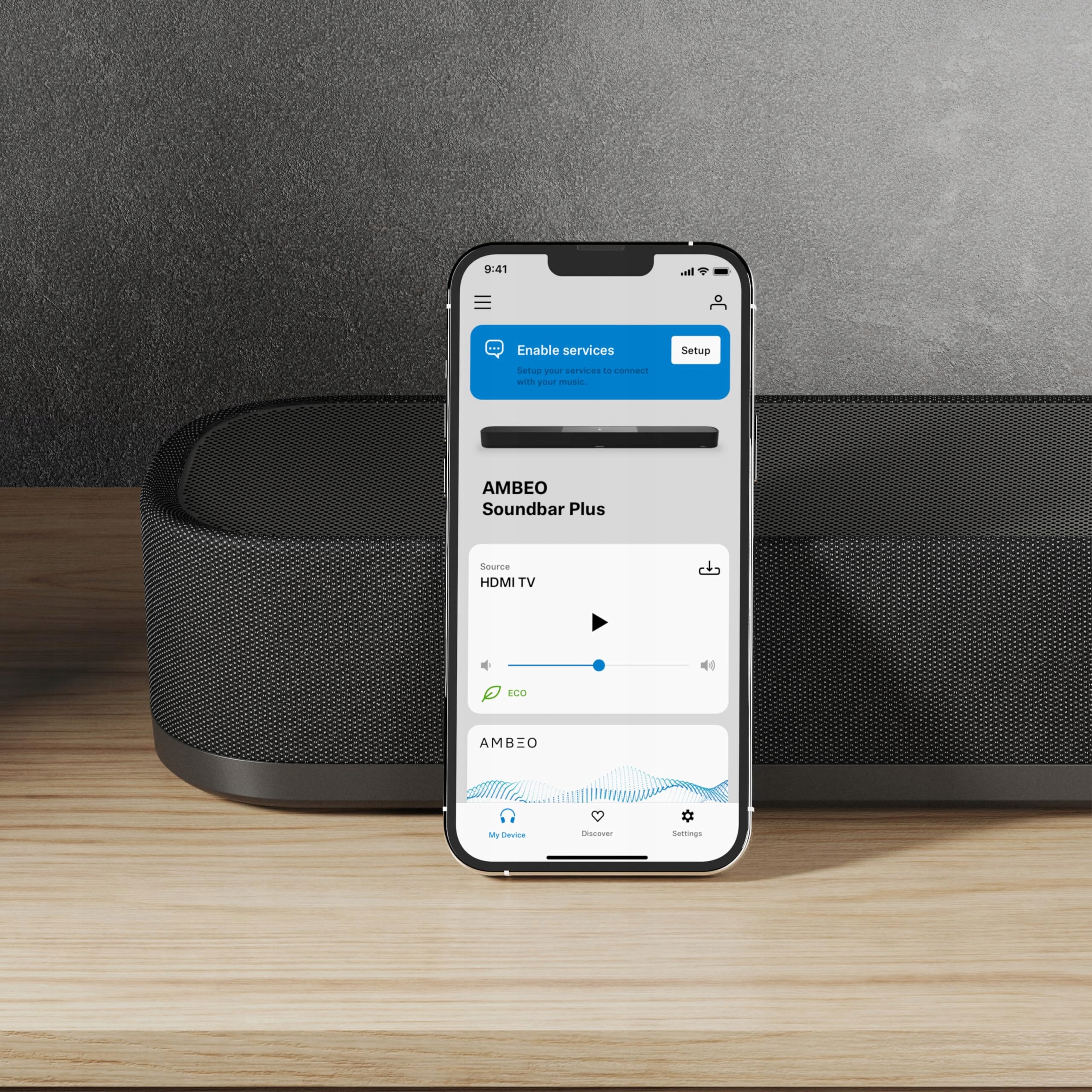 SENNHEISER Ambeo Soundbar Plus 3D Surround Dla TV i Muzyki Dual Subwoofer — miniatura 2