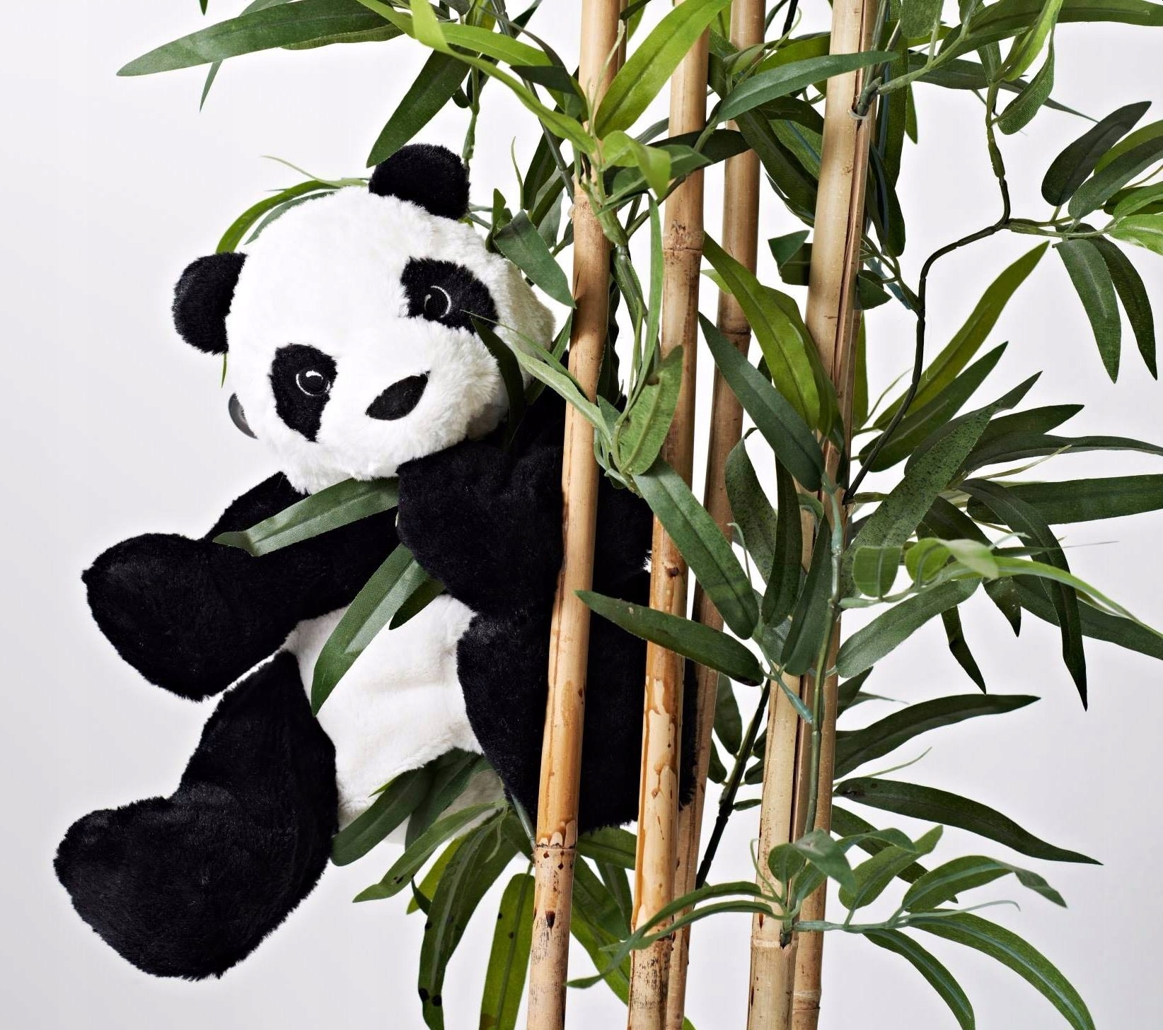 MIŚ PANDA MASKOTKA OD URODZENIA PLUSZAK CE 0 + Marka Ikea