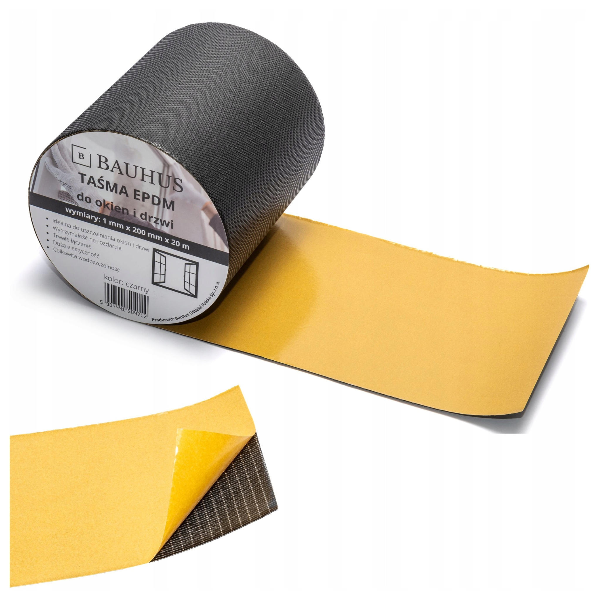 Epdm Těsnící Páska membrána Zástěra na plné lepidlo 200 mm 20 m Bauhus
