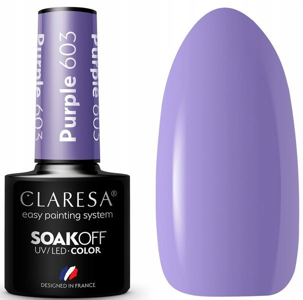 

Claresa Lakier Hybrydowy Purple 603
