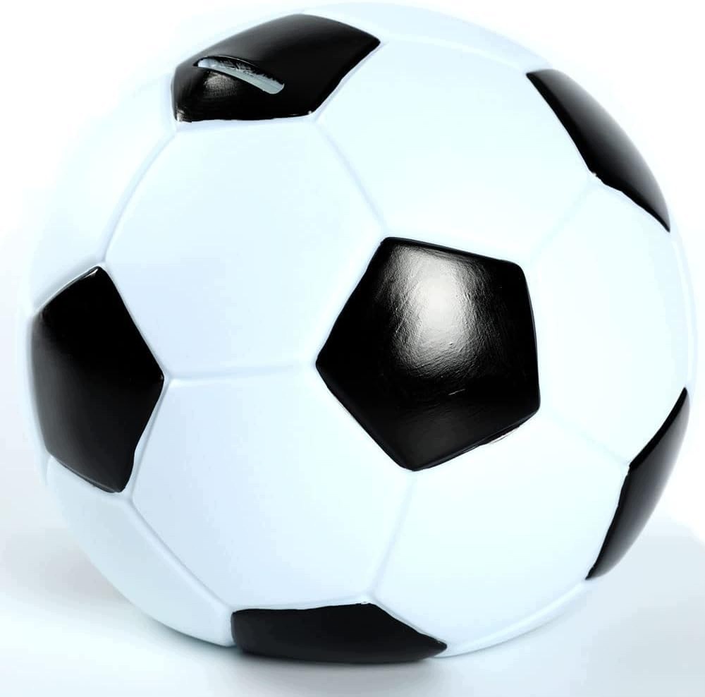 Skarbonka dla dzieci piłka nożna nietłukąca się skarbonka sportowa