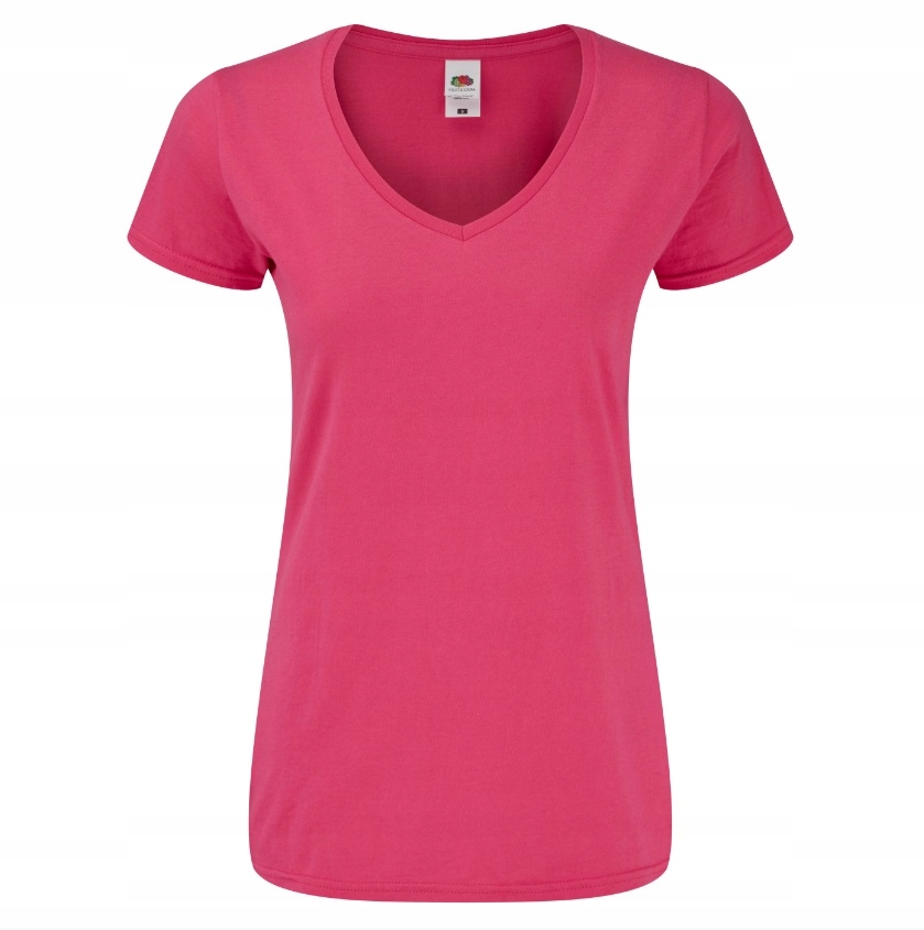 

Koszulka damska V-Neck Iconic Fruit fuksja M