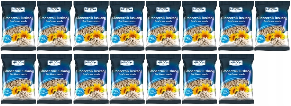 15 x 200 g Helcom Slunečnicová semínka loupaná Karton