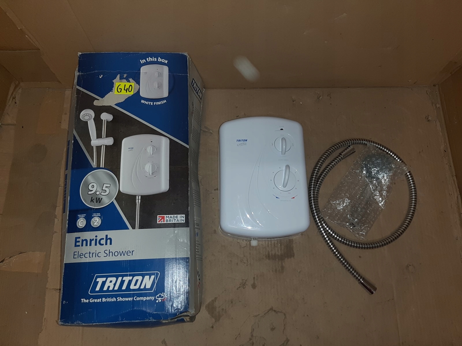 Podgrzewacz wody TRITON Enrich- 9,5kW Przepływowy