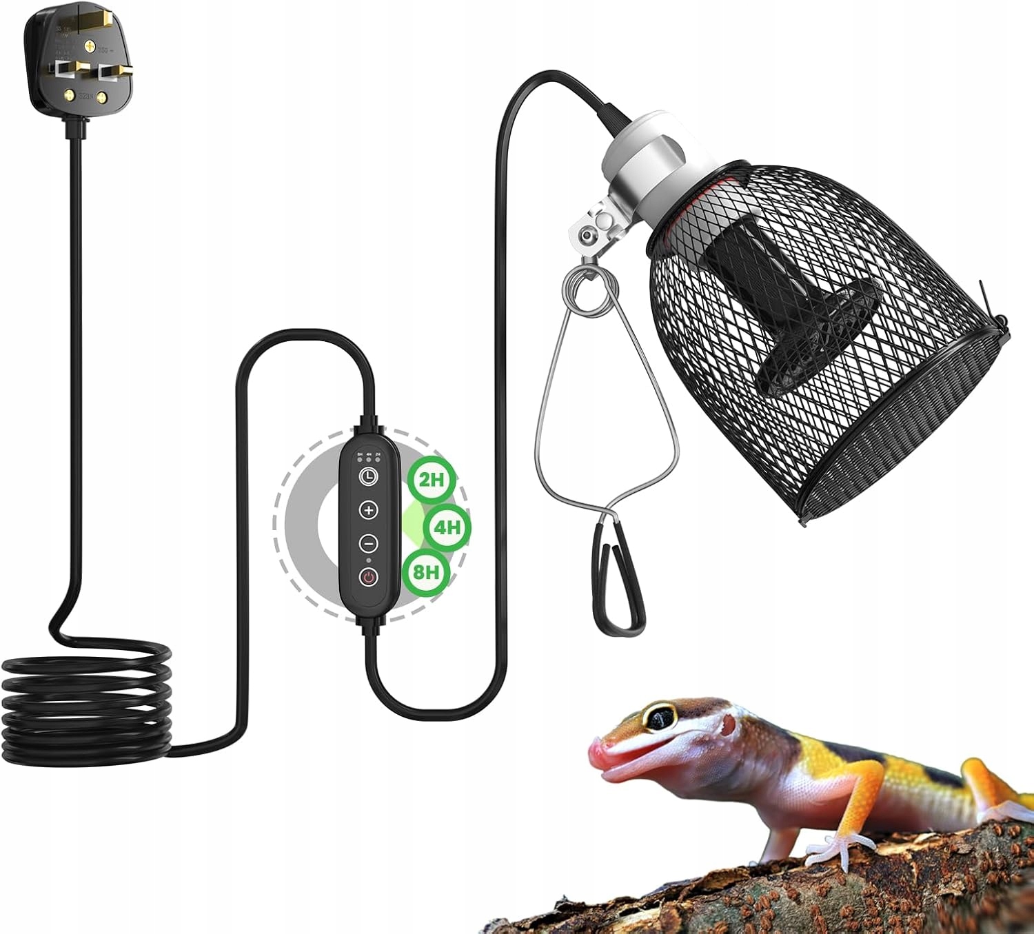 Levně Topná lampa GlowUp E27 200 W do terária pro plazy a obojživelníky D2S Žáry