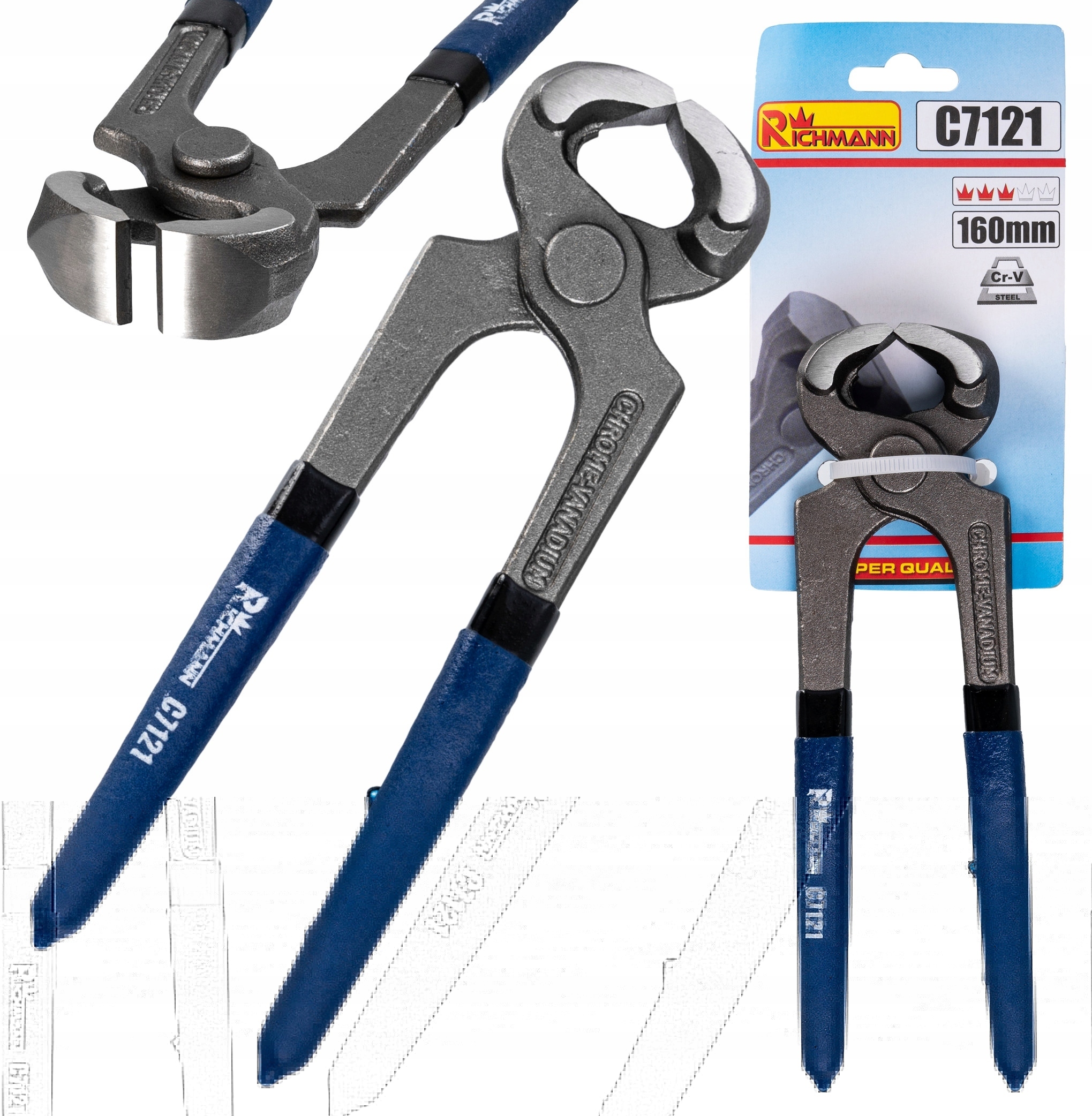 

Richmann Szczypce Czołowe Tnące Obcęgi 160MM Cr-v
