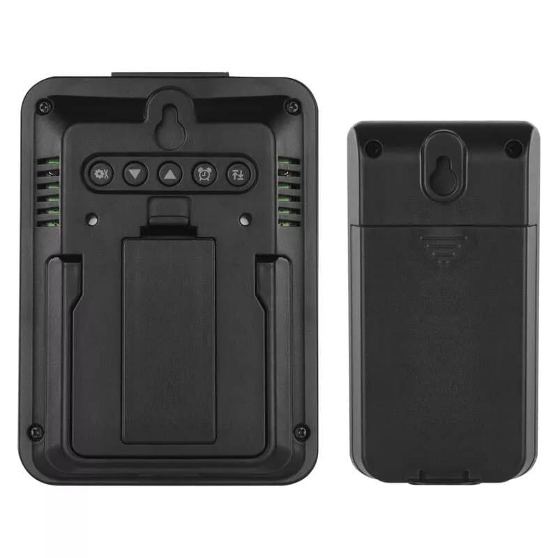 Termometr bezprzewodowy podświetlany czarny E8636 Kod producenta 2606172000