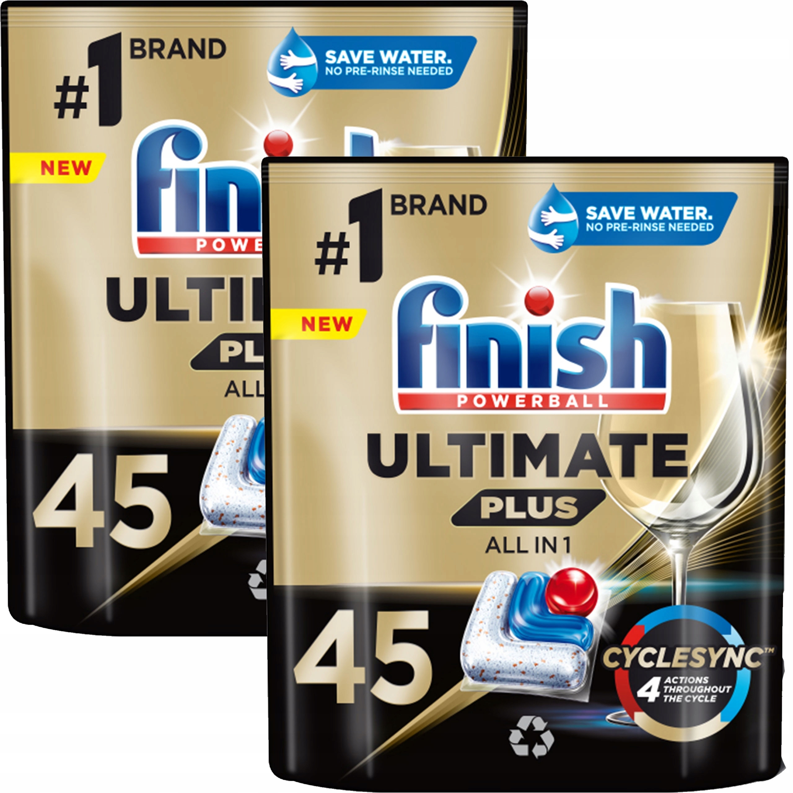 Finish Ultimate Plus Kapsle do myčky nádobí 90 Fresh