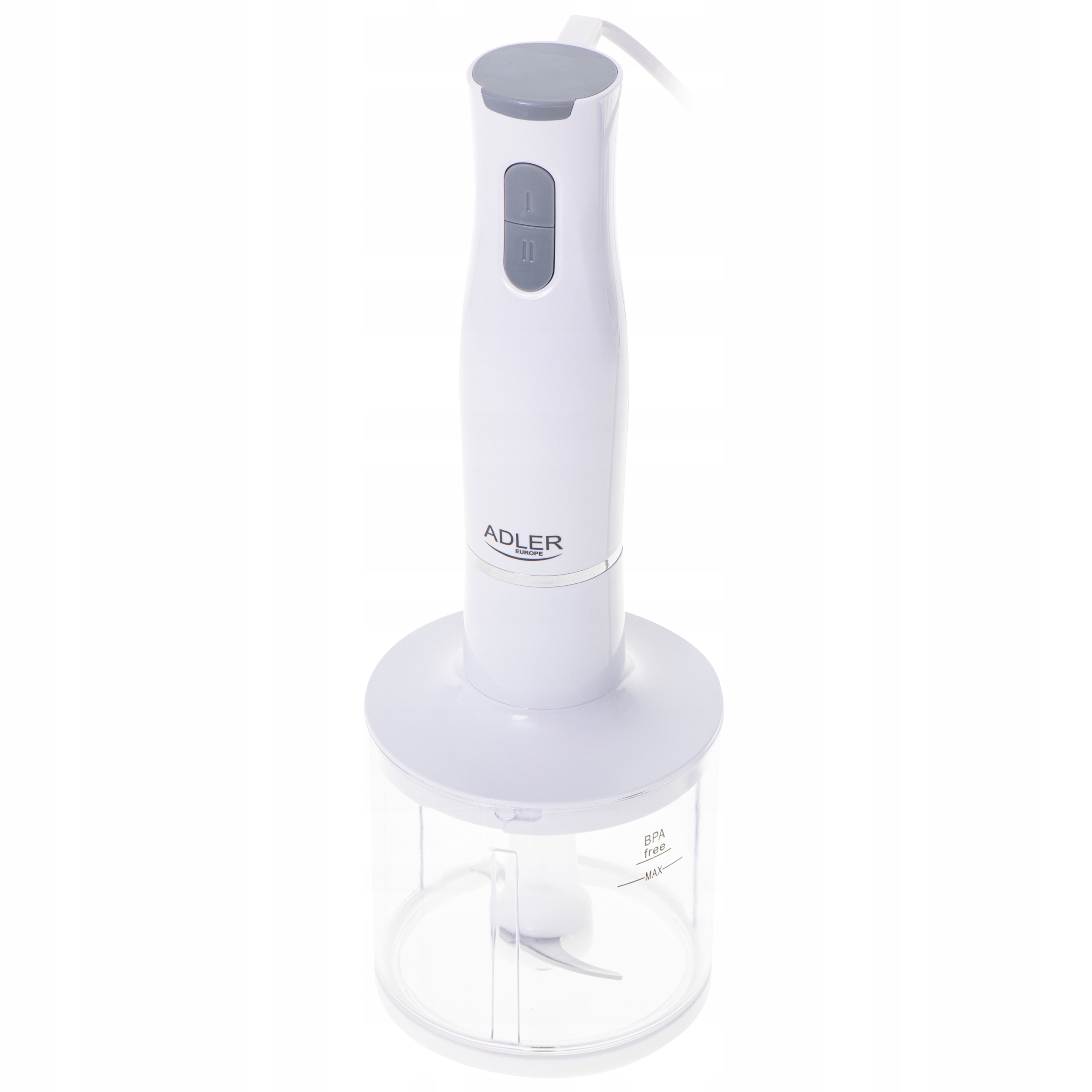 Blender ręczny AD 4620 - 2 prędkości, 800W, zestaw z pojemnikami