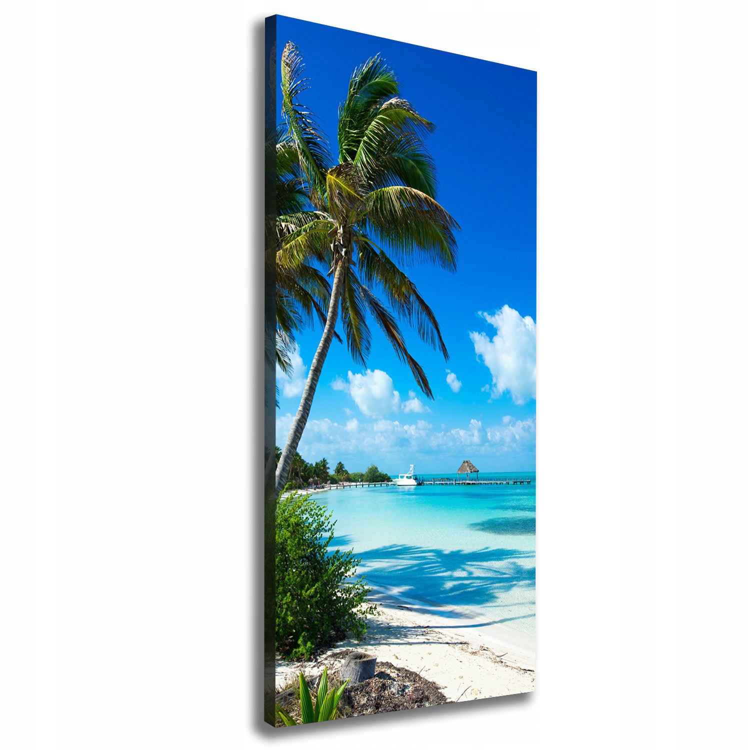

Foto obraz na płótnie Tropikalna plaża 50x125 cm