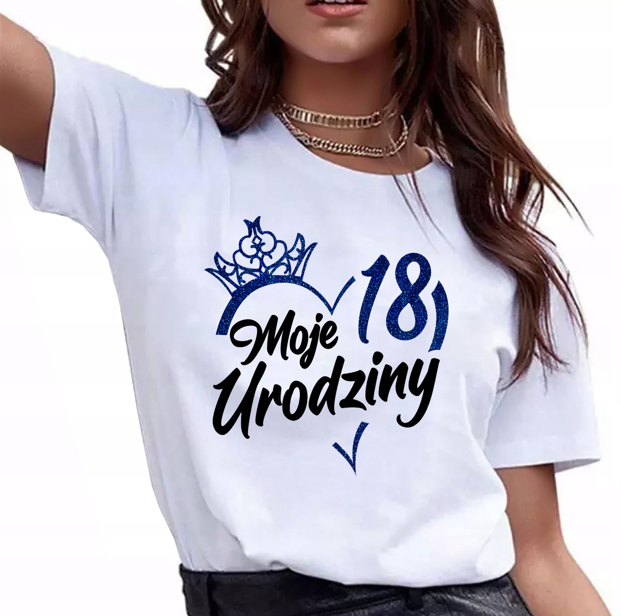 

Koszulka 18 Urodziny Pomysł 18-STKĘ Lat Prezent XL