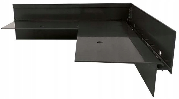 Narożnik zewnętrzny lewy 90 stopni do profili W35B z W35+ Renoplast Grafit