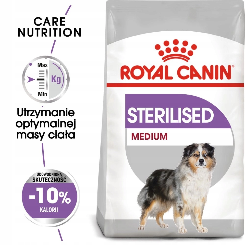 Levně Royal Canin Ccn Medium Sterilised 12 kg Krmivo pro kastrované/sterilizované psy středních plemen (11-25 kg)