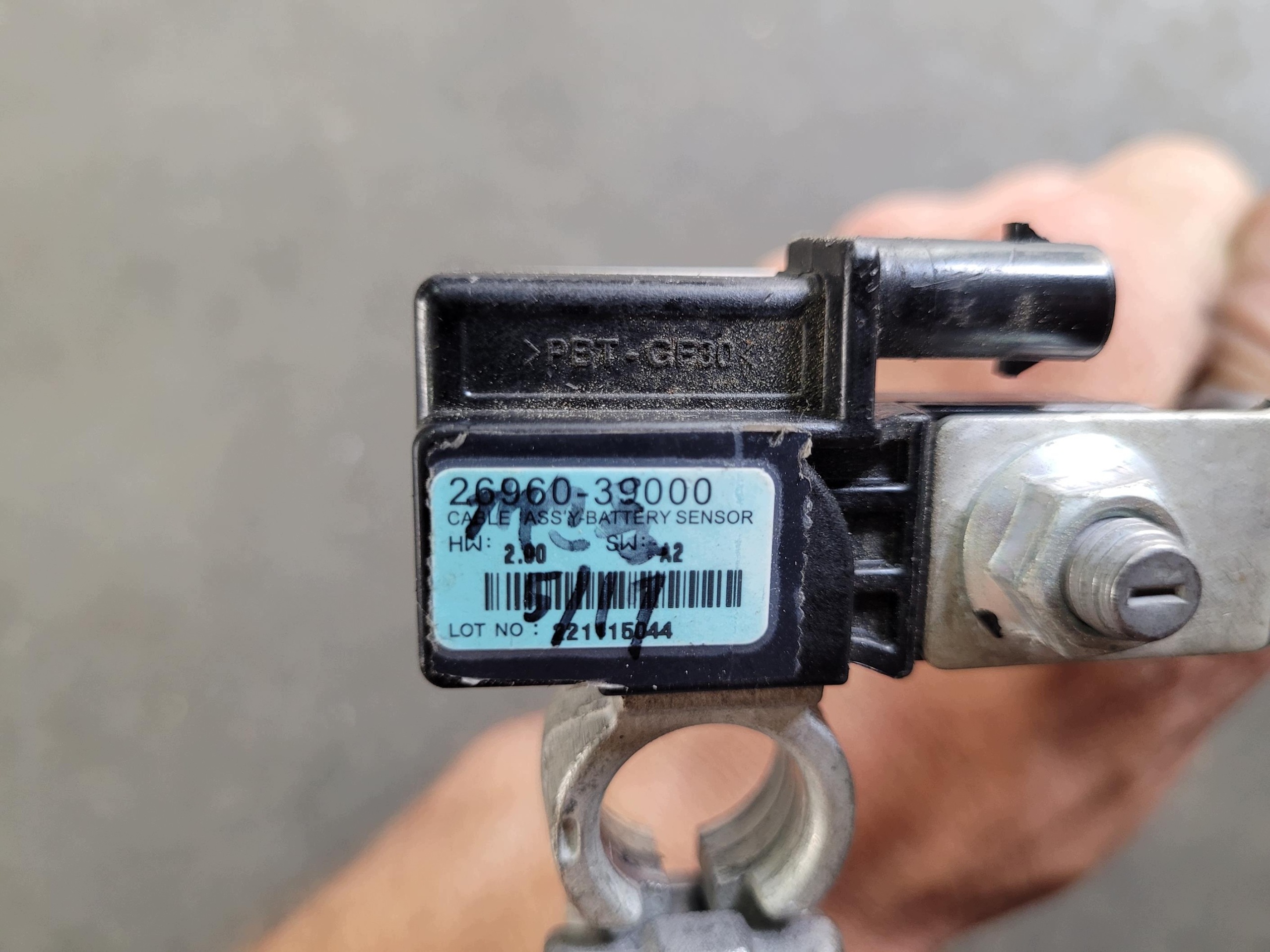 Batteriemanagement Sensor 26960-39000 SSANGYONG KGM TORRES EVX